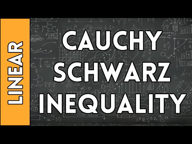 Basic Cauchy-Schwarz Inequality - Linear Algebra Made Easy (2016)