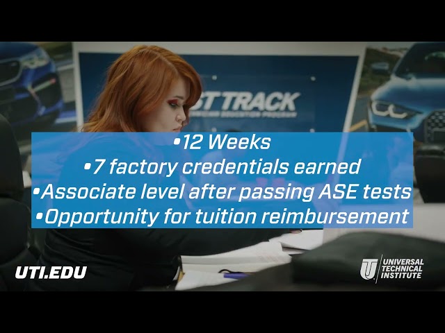 BMW Technician Training | An Inside Look at the BMW FastTrack Program | UTI