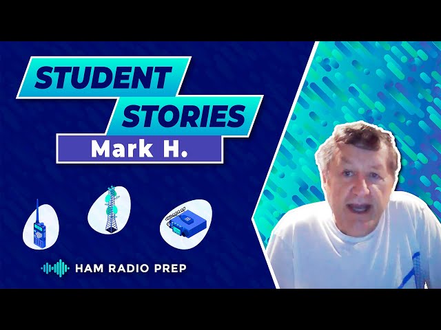 Mark found Ham Radio Prep to earn his amateur radio license during retirement