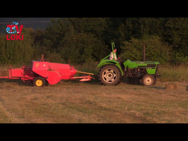 Baling Hay tractor Torpedo & welger