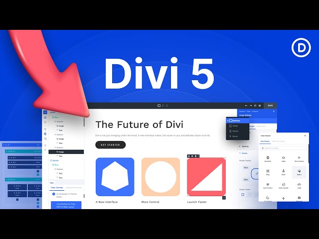 The New Divi 5 Interface