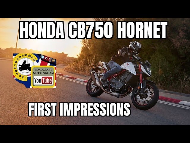 2023 Honda CB750 Hornet first impressions. (review from an instructor)