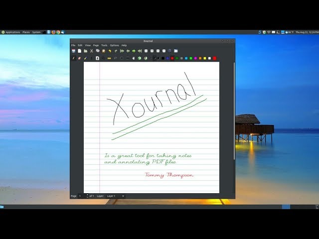 Xournal: Annotate, Edit, Handwrite, Comment & Highlight on PDF