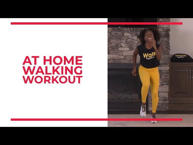 At Home 1 Mile Walking Workout | Walk Together
