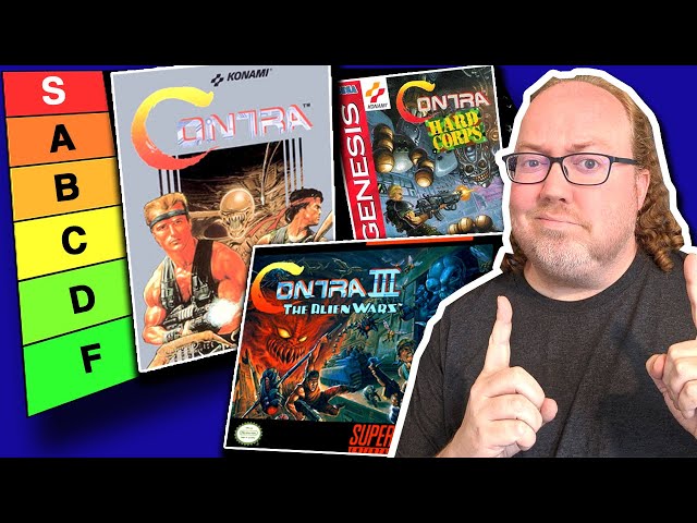 I Ranked Every Contra Game (NES - GBA)