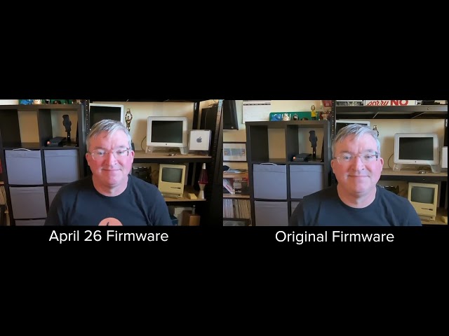 Apple Studio Display - firmware comparison (original vs april 26 update)