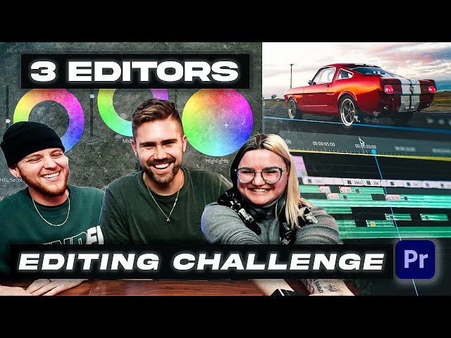 3 VIDEO EDITORS vs. THE SAME FOOTAGE // What Edit Is Best?