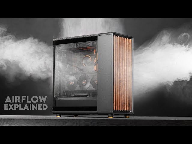 PC Case AIRFLOW; A Visual Guide for Optimal Cooling.