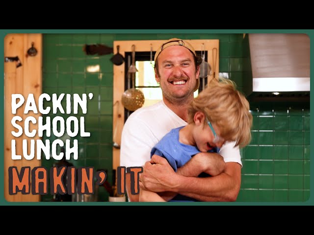 How to make a stacked LUNCH BOX | Smoked Chicken & Jam Sandwich | Makin It! Ep. 6 | Brad Leone