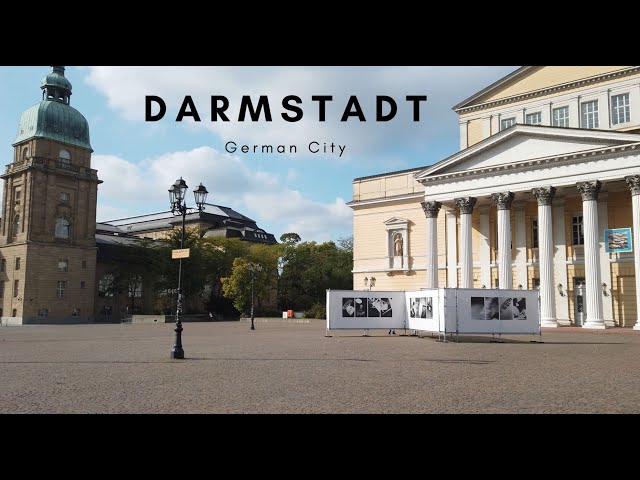 A visit to Darmstadt I German City