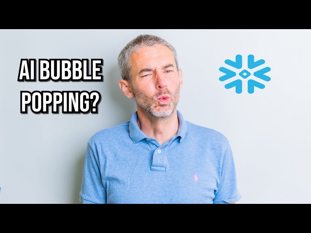 Snowflake Is PLUNGING | Did the AI Bubble Just POP?