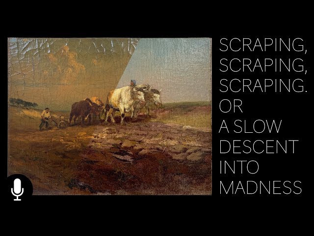 Scraping, Scraping, Scraping Or A Slow Descent Into Madness.  The Conservation of Mathias J. Alten