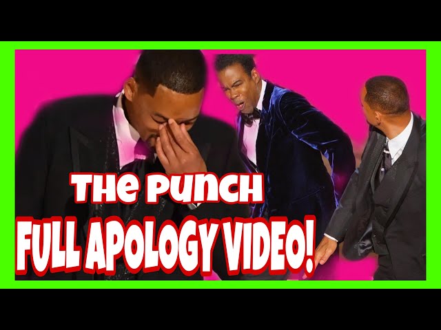 WILL SMITH HITS CHRIS ROCK + FULL APOLOGY VIDEO!