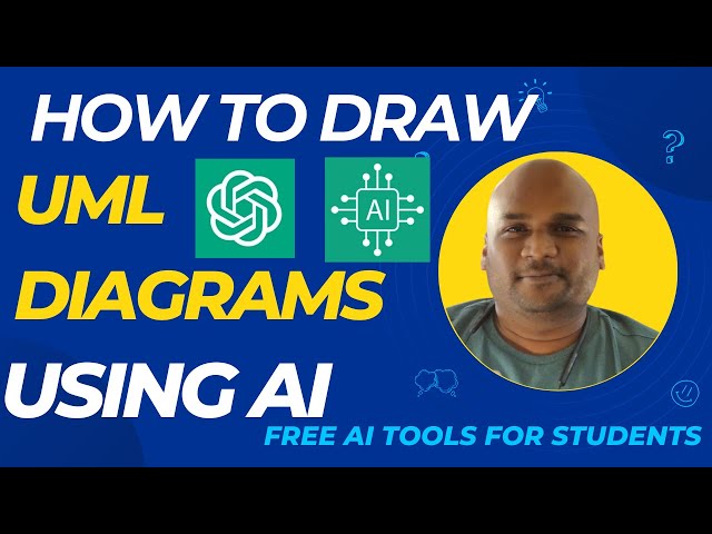 How to draw UML diagrams | ER Diagram | Data Flow Diagram (DFD) using AI