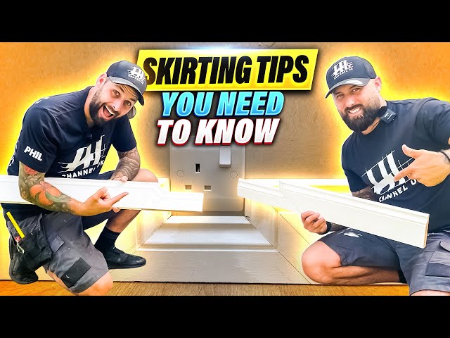 Two Tricks You Should Know Before Installing Skirtings (Skirting Transitions)