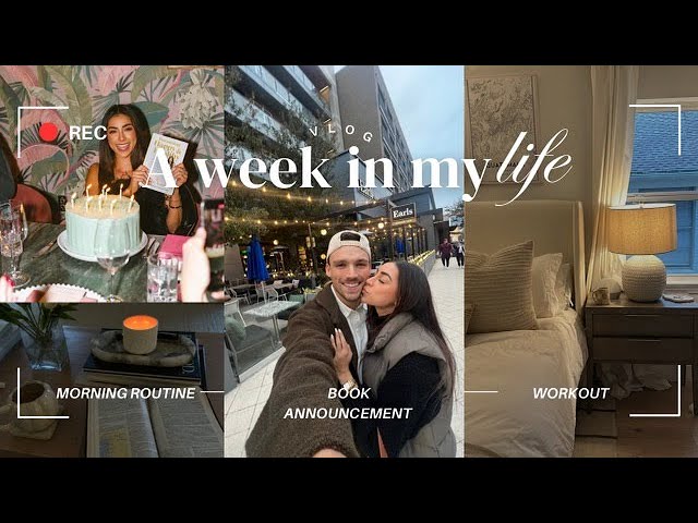 WEEK IN MY LIFE- Announcement, errands, event, date night, & workout!