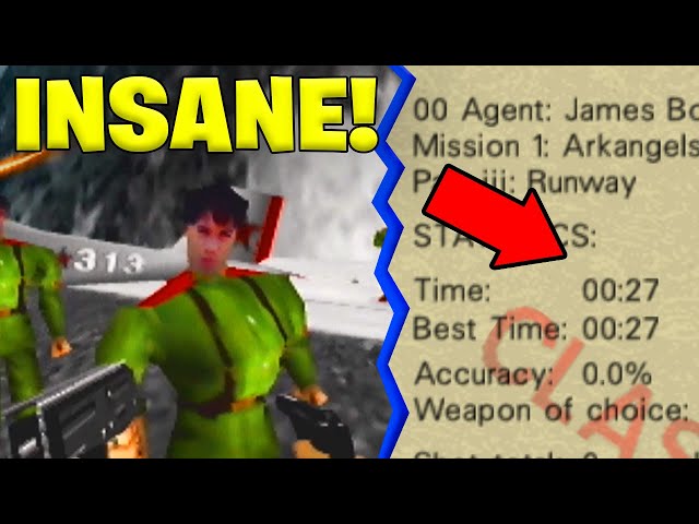 This New GoldenEye 007 World Record Is UNBELIEVABLE!