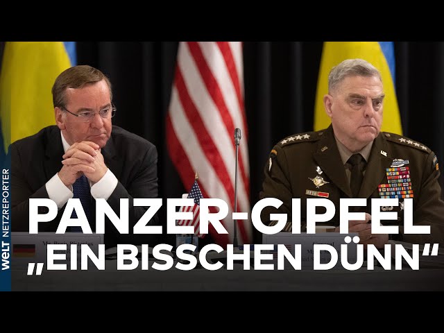 PANZER-GIPFEL IN RAMSTEIN: Vorerst keine deutschen Leopard-2-Panzer für die Ukraine
