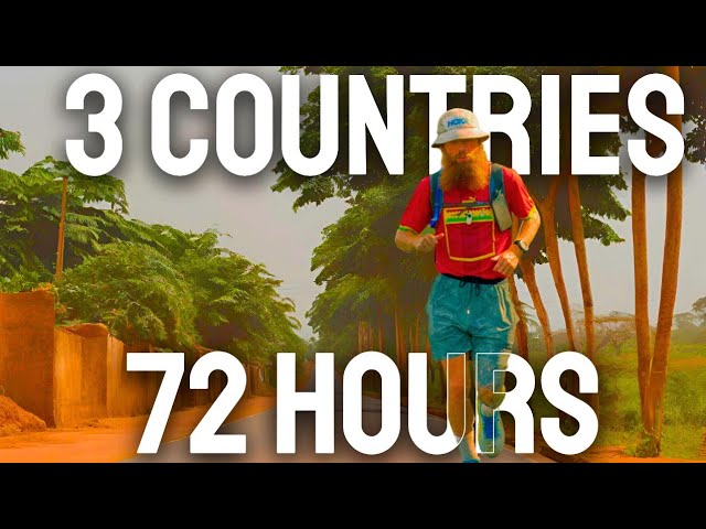 How I ran across a THREE countries in THREE days - Running Africa #56