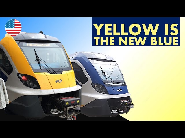 Why this Dutch train changed color: Yellow is the New Blue