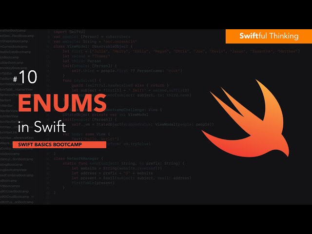 How to use Enums in Swift | Swift Basics #10