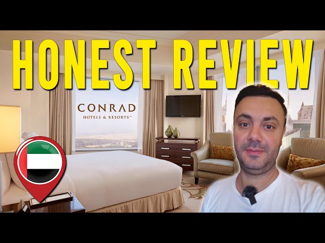 Honest Review: LUXURY 5 Star Hotel Conrad Dubai Travel Vlog