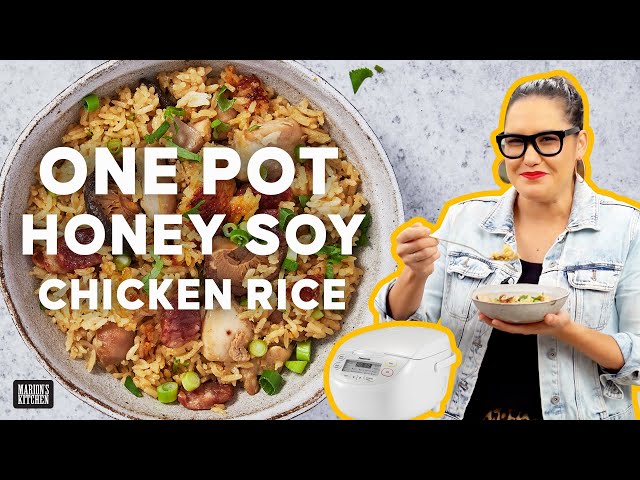 The rice cooker chicken dish I could eat all day | Honey Soy Chicken & Rice | Marion's Kitchen