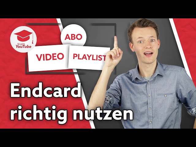 YouTube Abspann/Endcard erstellen: So geht's! (2024)