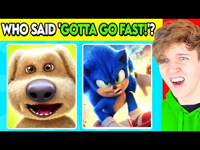 Can You Guess WHO SAID IT!? (POPPY PLAYTIME vs FNF vs Sonic.EXE!)