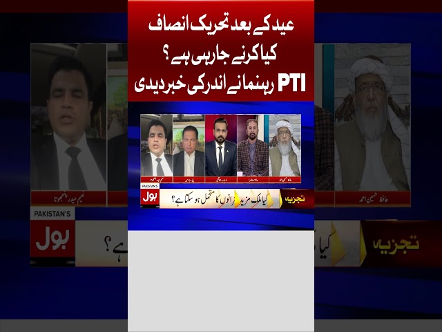 PTI Eid Ke Bad Kiya Karne Wali Hai | Rigging in Elections | Naeem Haider Panjutha Statement | Shorts