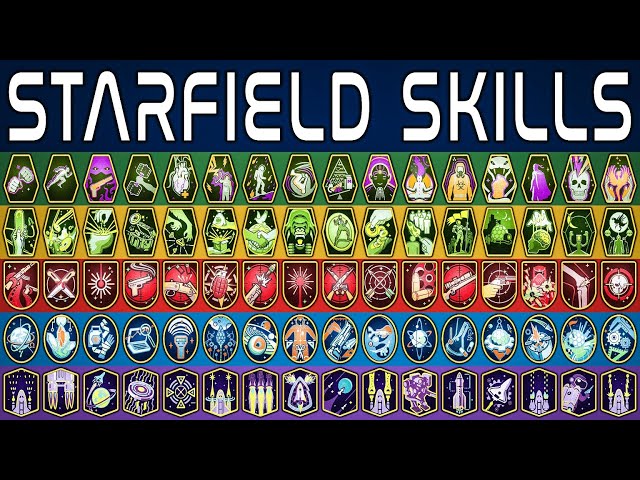 Starfield - ALL 82 Skills Deep Dive!