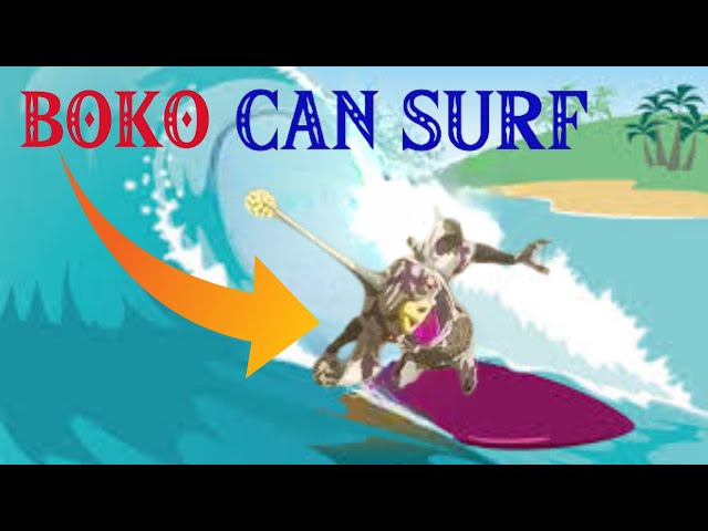 BOKO CAN SURF? in Zelda: Tears of The Kingdom