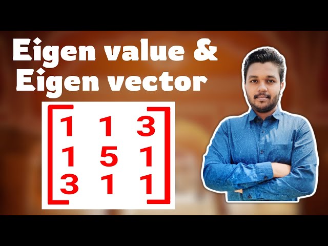 Eigen values and Eigen vectors | 3 x 3 matrix | Without Calculator | Problem Solved | Mathspedia |