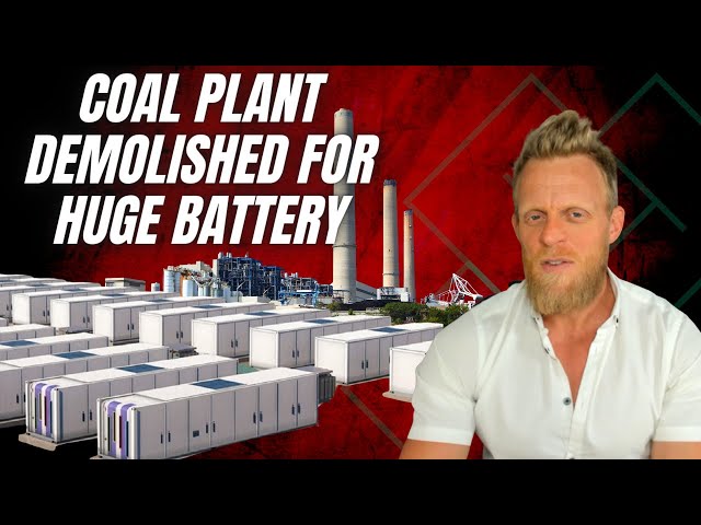 Mega battery built at demolished coal power plant in California will save billions