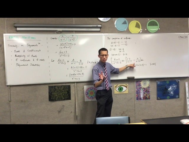 Partial Fractions (1 of 3: Introducing an identity to simplify a quadratic denominator)