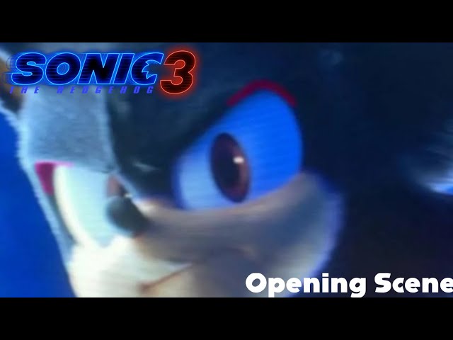 Sonic The Hedgehog 3 (2024) | Opening Scene | Fanmade