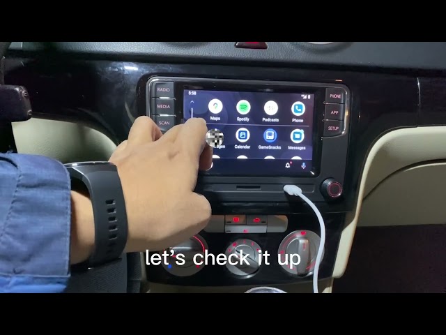 How to use the Android auto function for the RCD360PRO2/RCD360PRO/RCD330 PLUS
