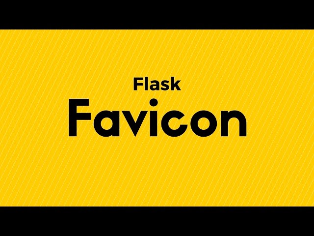 Adding a Favicon to a Flask App