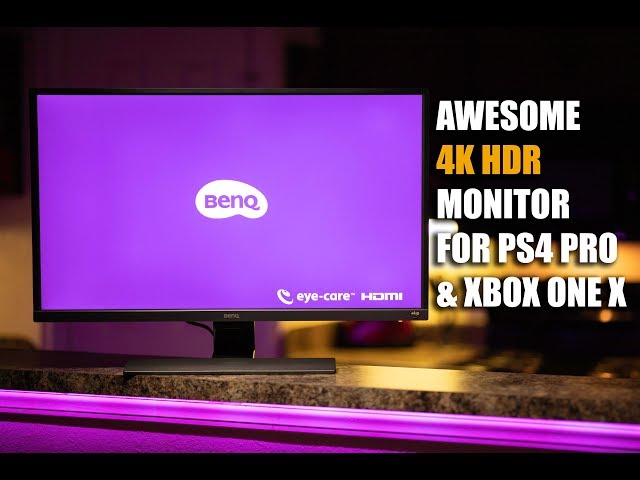 Best 4K HDR Gaming Monitor of the year!? - BenQ EW3270U - Unboxing & Review