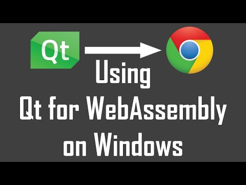 Using Qt for WebAssembly on Windows