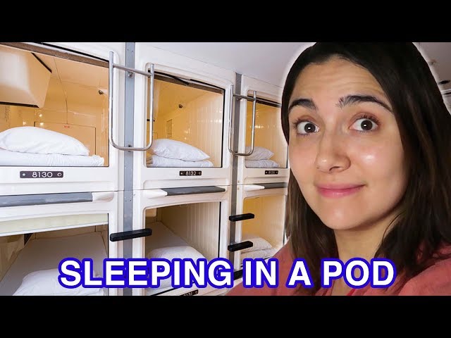 We Stayed In A Japanese Capsule Hotel