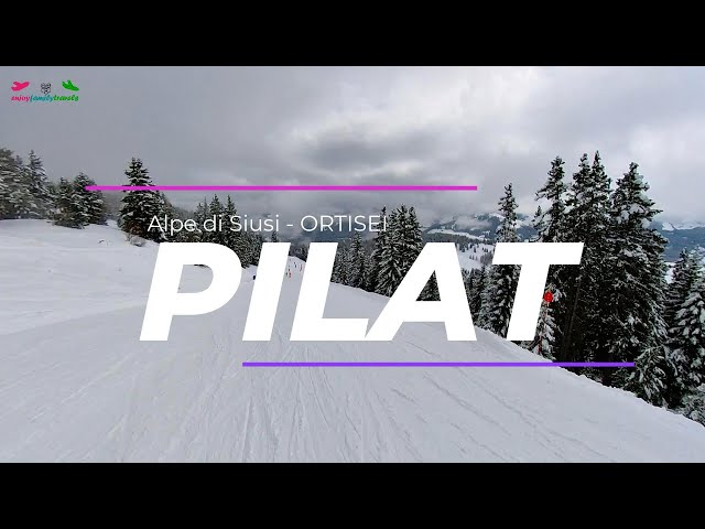 Pilat Slope, Val Gardena's Legendary 8.#skiing