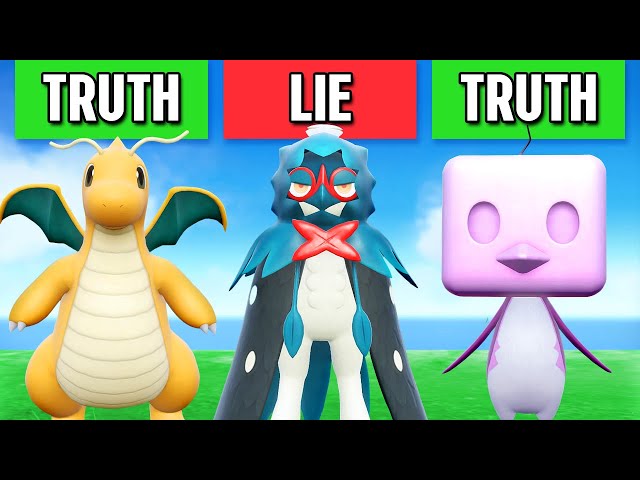 Two Truths One Lie Pokemon Catching Challenge