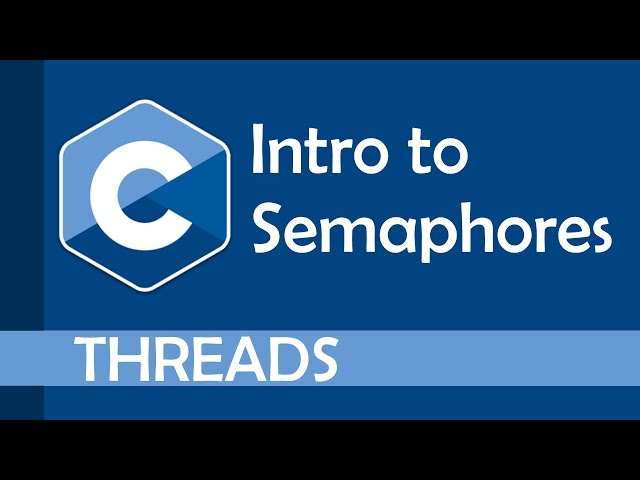Introduction to semaphores in C