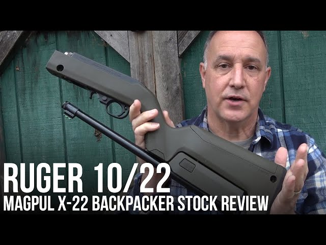 Ruger 10/22 Magpul X-22 Backpacker Stock Review