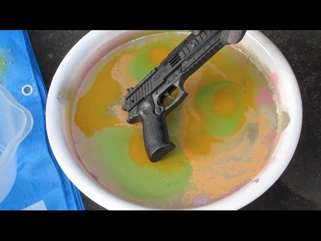 Spray paint hydrodipping for beginners.3.