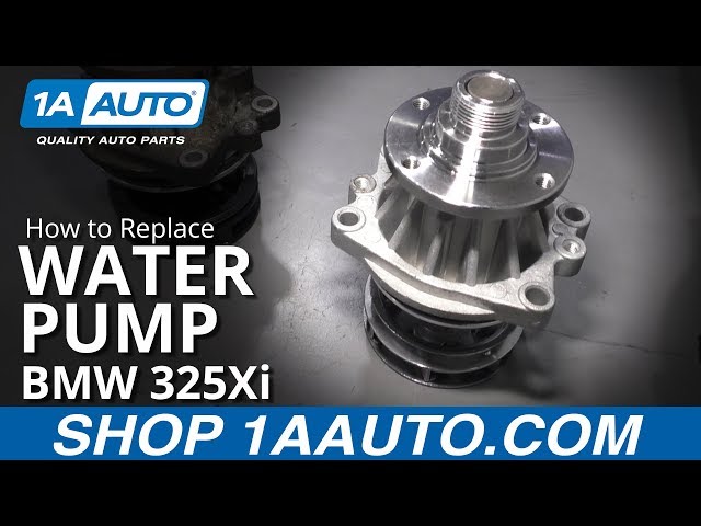 How to Replace Water Pump 01-05 BMW 325Xi