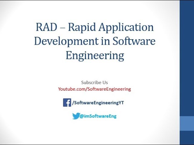 RAD Model | Software Engineering | Rapid Application Development | Urdu/Hindi