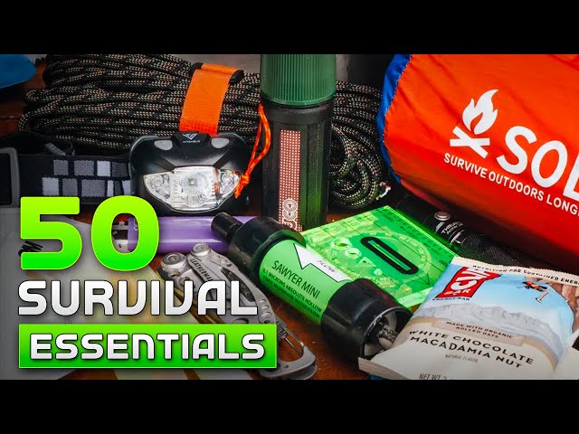 50 Survival Essentials You Must Have In Your Arsenal