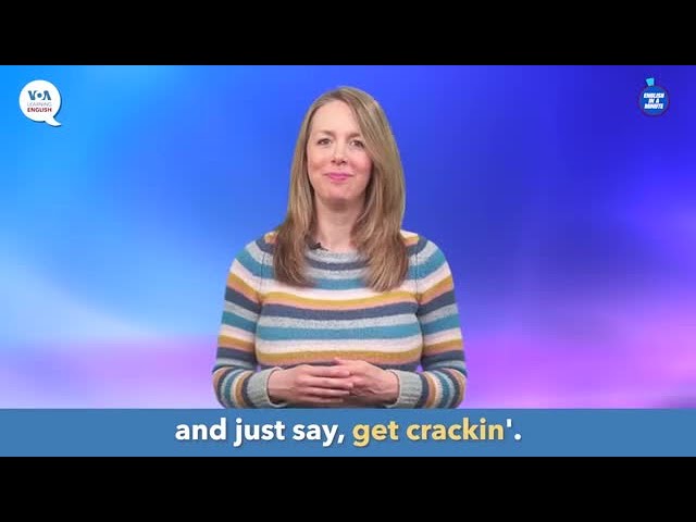 English in a Minute: Get Cracking